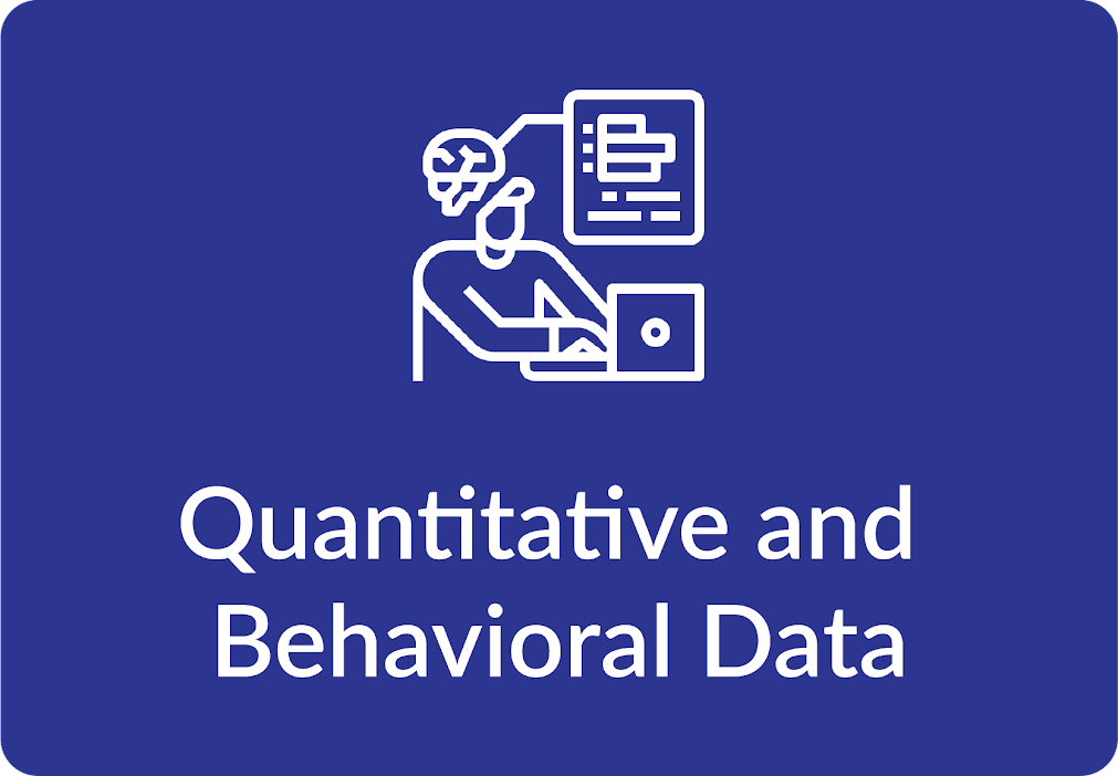 Quantitative and Behavioral Data