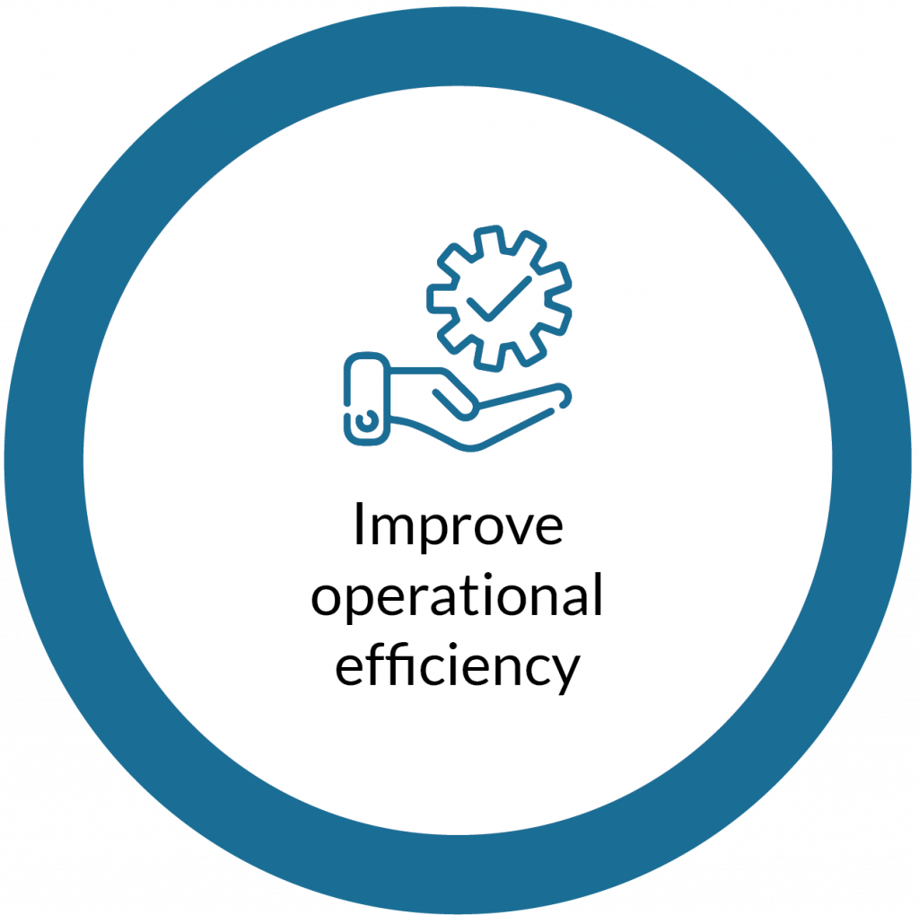 Improve operational efficiency